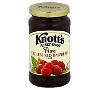 Knotts Berry Farm Jam Pure Seedless Red Raspberry - 16 Oz