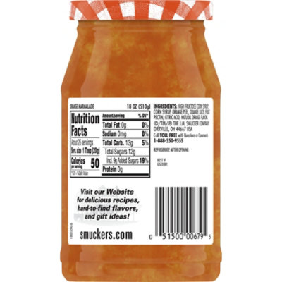 Smuckers Marmalade Sweet Orange - 18 Oz - Image 6