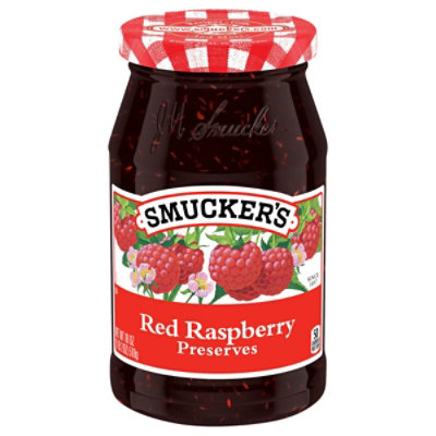 Smuckers Preserves Red Raspberry - 18 Oz - Image 3