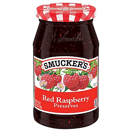 Smuckers Preserves Red Raspberry - 18 Oz - Image 2