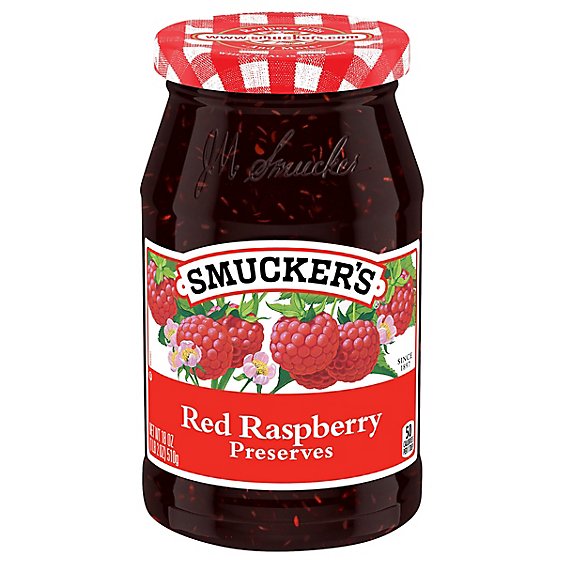 Smuckers Preserves Red Raspberry - 18 Oz