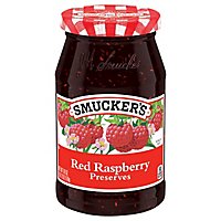 Smuckers Preserves Red Raspberry - 18 Oz - Image 1