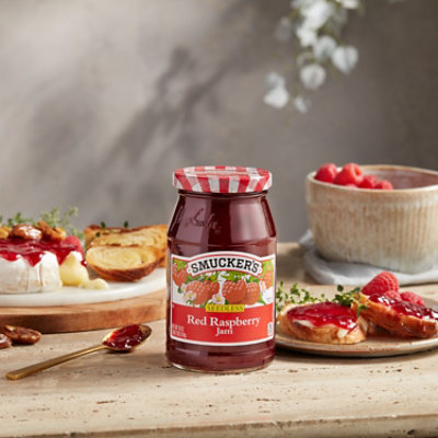 Smuckers Jam Red Raspberry Seedless - 18 Oz - Image 4