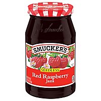 Smuckers Jam Red Raspberry Seedless - 18 Oz - Image 1