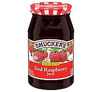 Smuckers Jam Red Raspberry Seedless - 18 Oz