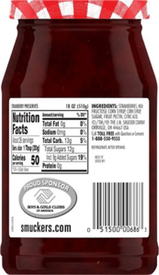 Smuckers Preserves Strawberry - 18 Oz - Image 6