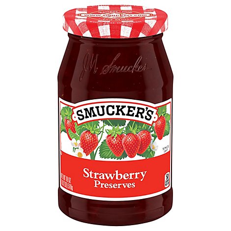 Smuckers Preserves Strawberry - 18 Oz