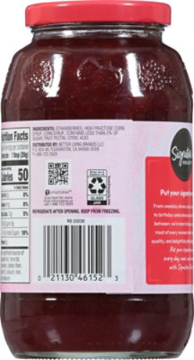 Signature SELECT Preserves Strawberry - 32 Oz - Image 6