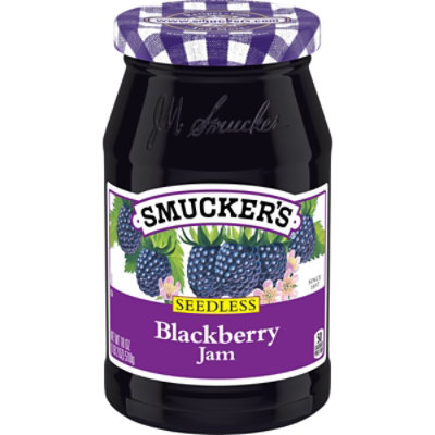 Smuckers Jam Blackberry Seedless - 18 Oz - Image 1