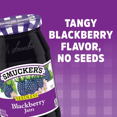 Smuckers Jam Blackberry Seedless - 18 Oz - Image 2