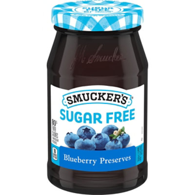 Smuckers Sugar Free Preserves Blueberry - 12.75 Oz - Image 1