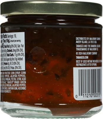 TABASCO Jalapeno Pepper Jelly Mild & Sweet Green Jalapeno Jelly in Glass Jar - 10 Oz. - Image 7