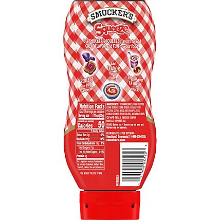 Smuckers Squeeze Fruit Spread Strawberry - 20 Oz - Image 3