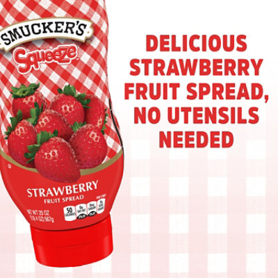 Smuckers Squeeze Fruit Spread Strawberry - 20 Oz - Image 2