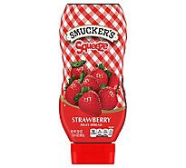 Smuckers Squeeze Fruit Spread Strawberry - 20 Oz