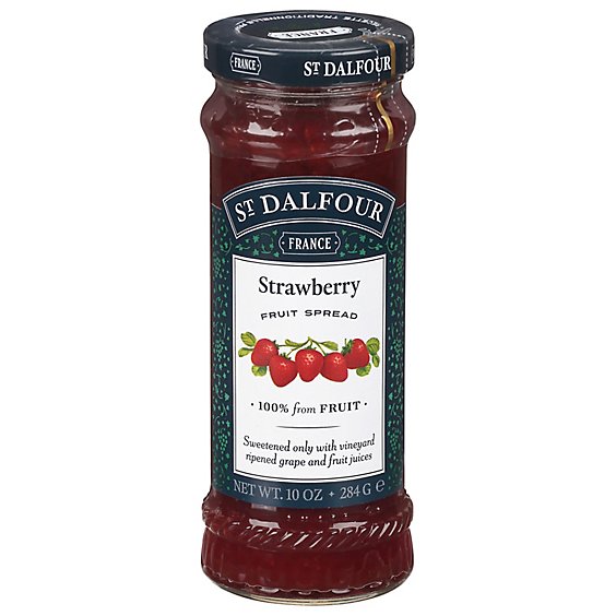 St. Dalfour Fruit Spread Deluxe Strawberry - 10 Oz