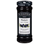St. Dalfour Fruit Spread Deluxe Wild Blueberry - 10 Oz