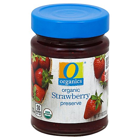 O Organics Organic Preserves Strawberry - 11 Oz