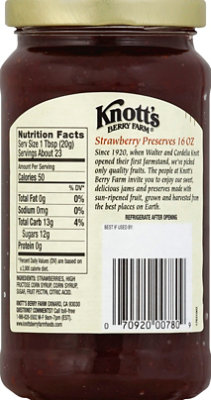 Knotts Berry Farm Preserves Pure Strawberry - 16 Oz - Image 6