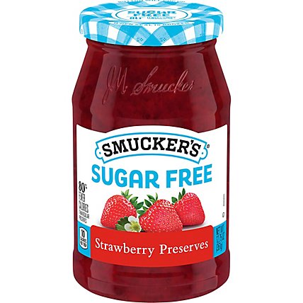 Smuckers Preserves Sugar Free Strawberry - 12.75 Oz - haggen Smuckers Preserves Sugar Free Strawberry - 12.75 Oz - haggen