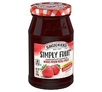 Smuckers Simply Fruit Spreadable Fruit Seedless Strawberry - 10 Oz