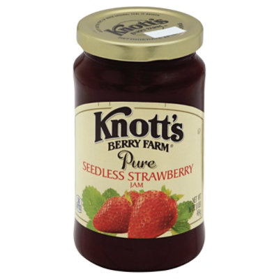 Knotts Berry Farm Jam Pure Seedless Strawberry - 16 Oz - Image 1