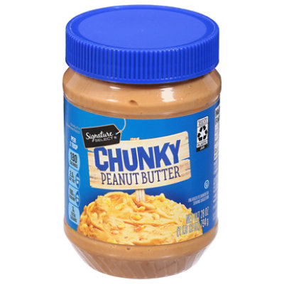 Signature SELECT Peanut Butter Chunky - 28 Oz - Image 3