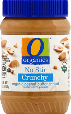 O Organics Organic Peanut Butter Spread No Stir Crunchy - 18 Oz - Image 2