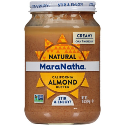 MaraNatha Almond Butter Roasted Creamy - 16 Oz - Image 2