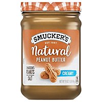 Smuckers Natural Peanut Butter Creamy - 16 Oz - Image 1