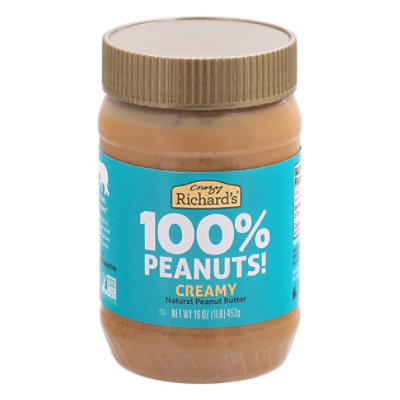 Crazy Richards Peanut Butter Creamy - 16 Oz