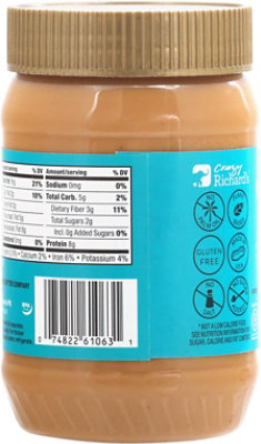 Crazy Richards Peanut Butter Creamy - 16 Oz - Image 6