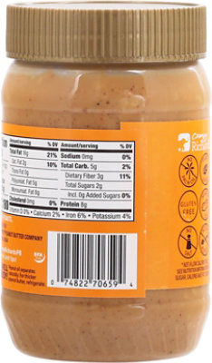 Crazy Richards Peanut Butter Crunchy - 16 Oz - Image 6