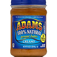 Adams Peanut Butter Creamy - 16 Oz - Image 2