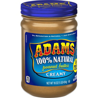 Adams Peanut Butter Creamy - 16 Oz - Image 3