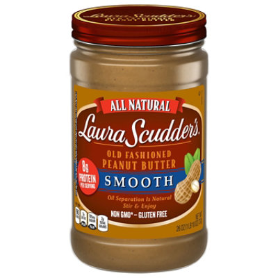 Laura Scudders Peanut Butter Old Fashioned Smooth - 26 Oz - Image 2
