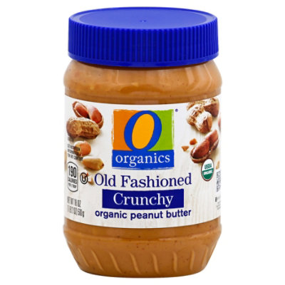 O Organics Organic Peanut Butter Spread Old Fashioned Crunchy - 18 Oz - Image 1