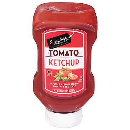 Signature SELECT Ketchup Tomato - 20 Oz - Image 3