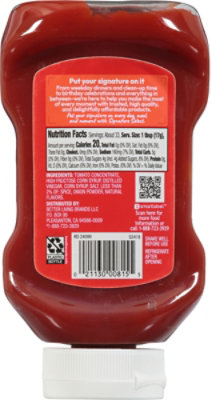 Signature SELECT Ketchup Tomato - 20 Oz - Image 7