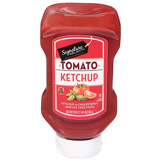 Signature SELECT Ketchup Tomato - 20 Oz