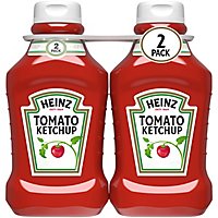 Heinz Tomato Ketchup Bottles - 2-50.5 Oz - Image 1