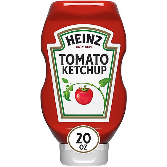 Heinz Tomato Ketchup Bottle - 20 Oz
