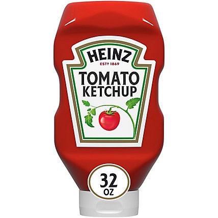 Heinz Tomato Ketchup Bottle - 32 Oz - Image 1