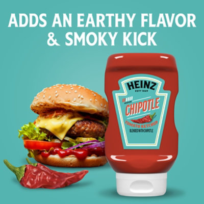 Heinz Tomato Ketchup Blended With Chipotle - 14 Oz Squeeze - Image 5