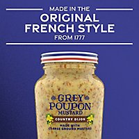 Grey Poupon Country Dijon Coarse Ground Mustard Jar - 8 Oz - Image 4