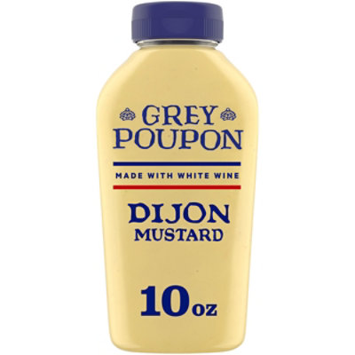 Grey Poupon Dijon Mustard - 10 Oz Squeeze - Image 1