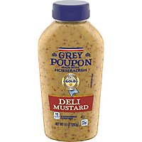 Grey Poupon Deli Dijon Mustard with Horseradish Bottle - 10 Oz - Image 5