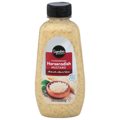 Signature SELECT Mustard Horseradish Stone Ground Bottle - 12 Oz - Image 3