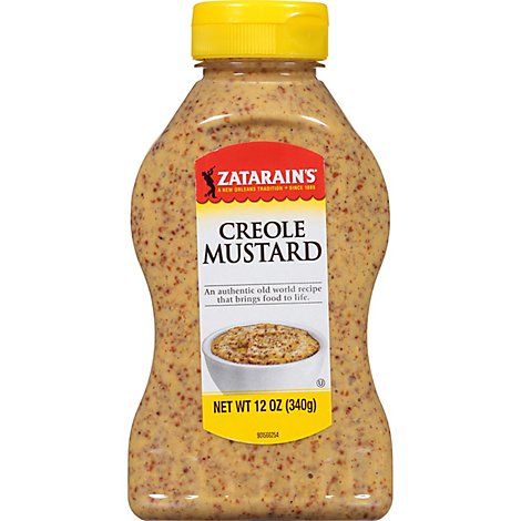 Zatarain's Creole Mustard Squeeze Bottle - 12 Oz