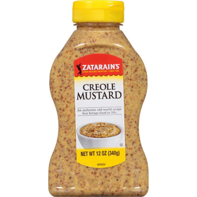 Zatarains Creole Mustard - 12 Oz